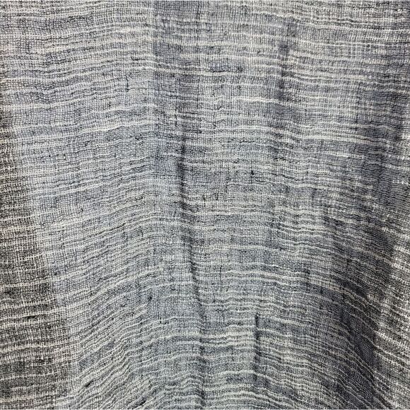 EILEEN FISHER Linen Blend Loose Weave Open Front Cardigan - Picture 7 of 8